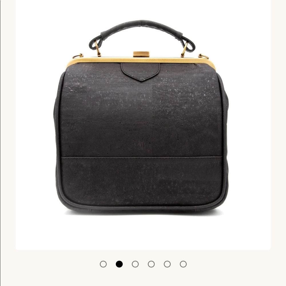 Laflore bebebark convertible cork purse backpack